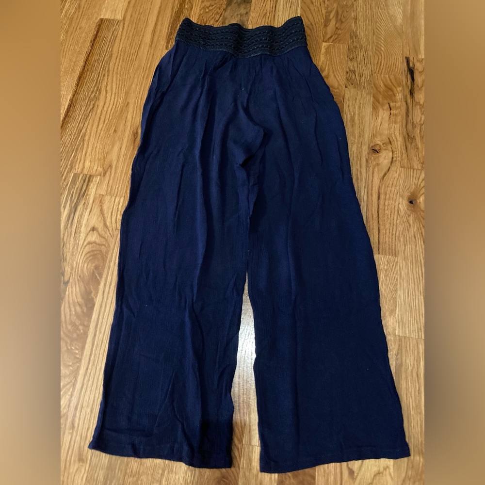 Flowy blue pants